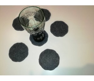 Stickserie ITH - Untersetzer Basic